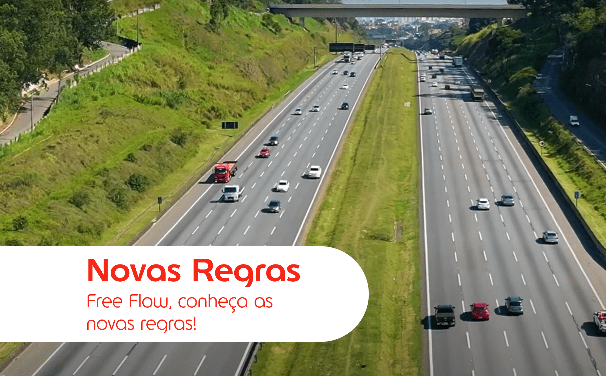 Gestão de Pedágio com a Edenred Mobilidade. Mais liberdade e controle total de tag de pedágio Edenred e free flow